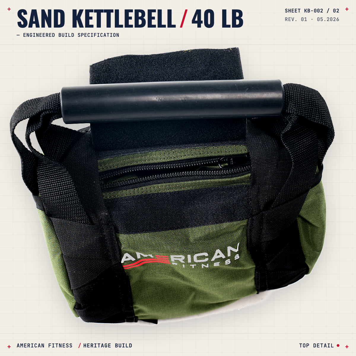 AF Sand Kettlebell - 40 LBS