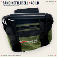 AF Sand Kettlebell - 40 LBS