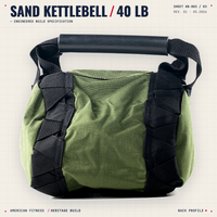 AF Sand Kettlebell - 40 LBS