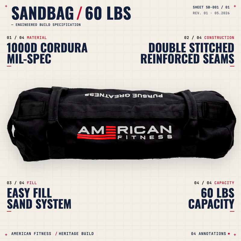 AF Sandbag - 60 LBS