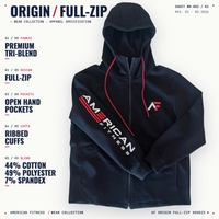 AF Origin Full-Zip Hoodie