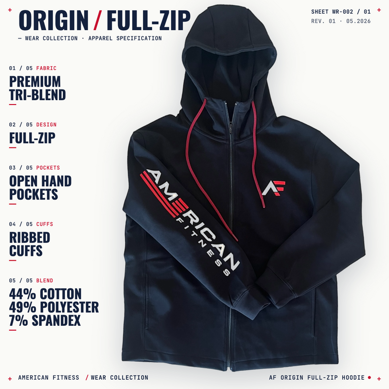 AF Origin Full-Zip Hoodie