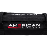 American Fitness AF Sandbag 60lb fillable tactical workout training sandbag — 1000D Cordura KEVLAR — lifestyle shot