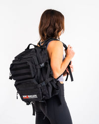 American Fitness Ultimate Journey Backpack tactical gym pack — 1000D Mil-Spec Cordura MOLLE laptop — color detail