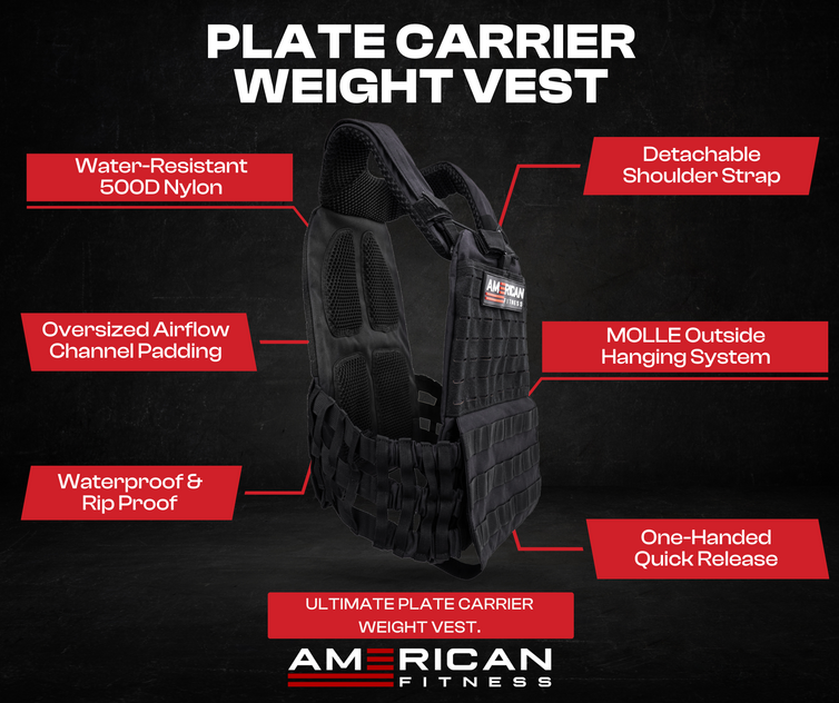 AF Plate Carrier Weight Vest