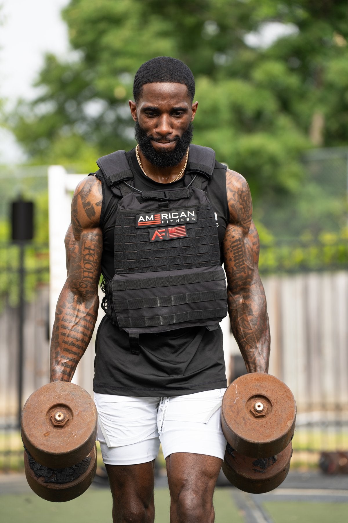 AF Weight Vest Plate Carrier — field photo 5