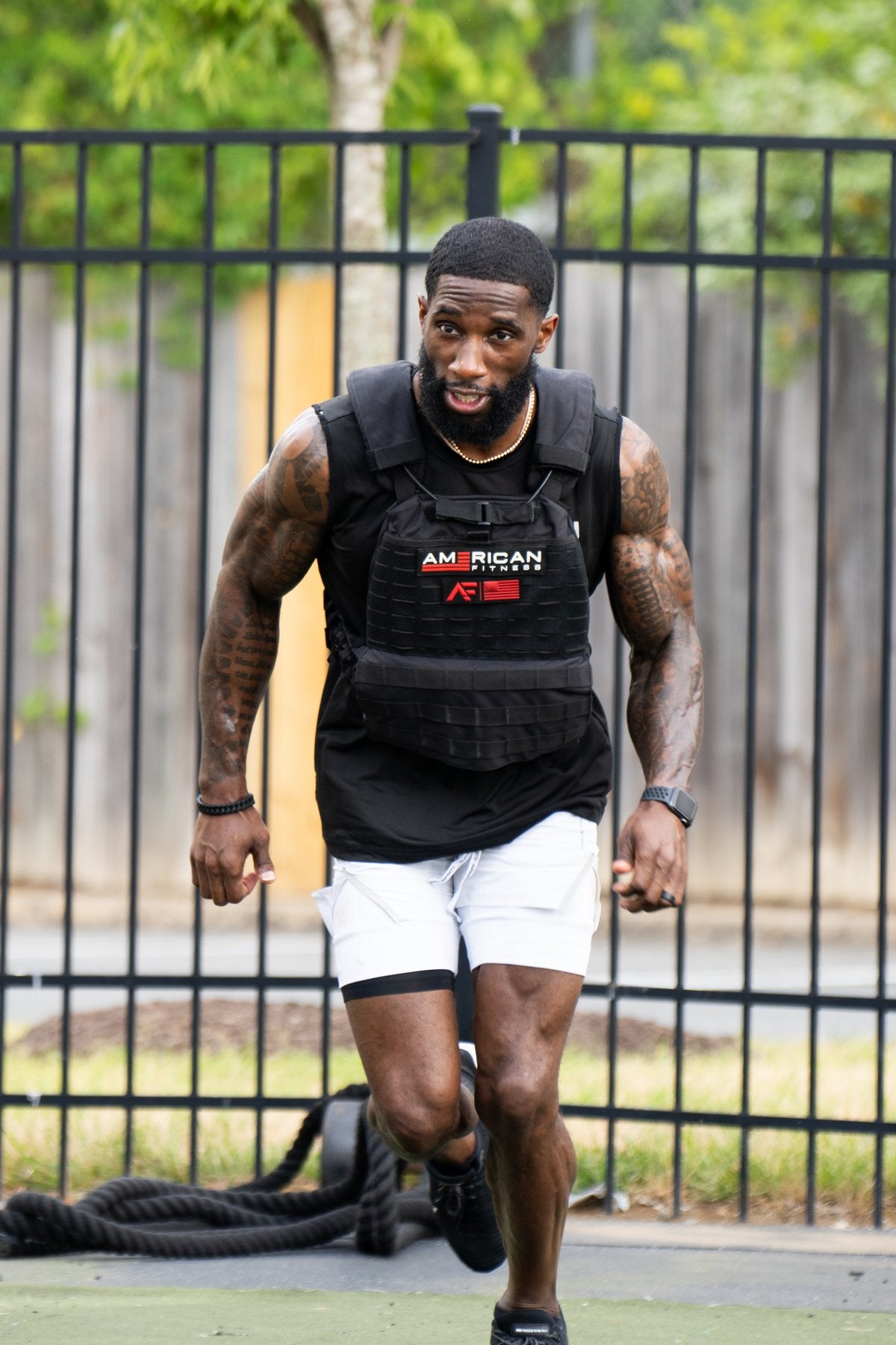 AF Weight Vest Plate Carrier — field photo 6